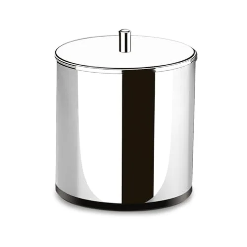Lixeira compacta de aço inox