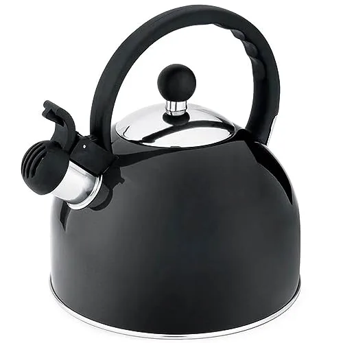 Chaleira de inox com apito