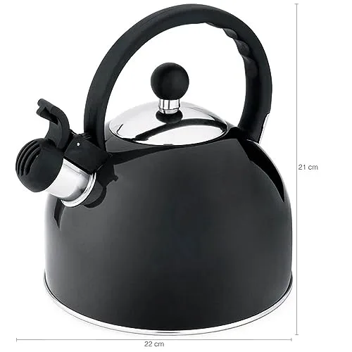 Chaleira de inox com apito - foto 4