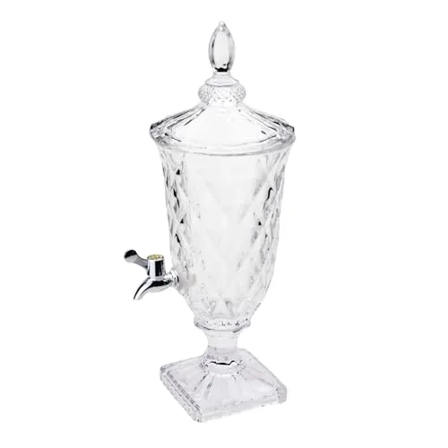 Suqueira de cristal para servir