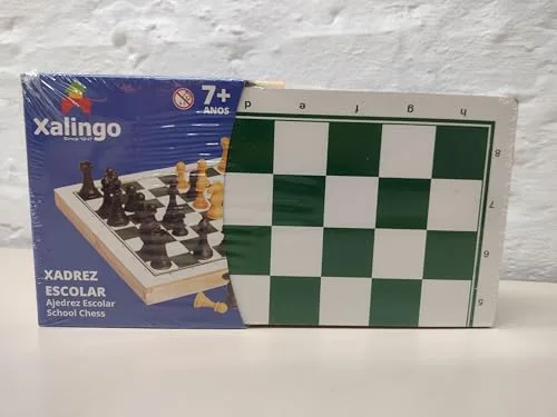 Jogo de xadrez em caixa de madeira - foto 5