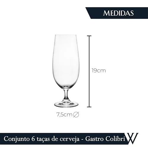 Jogo de taças de cristal - foto 3