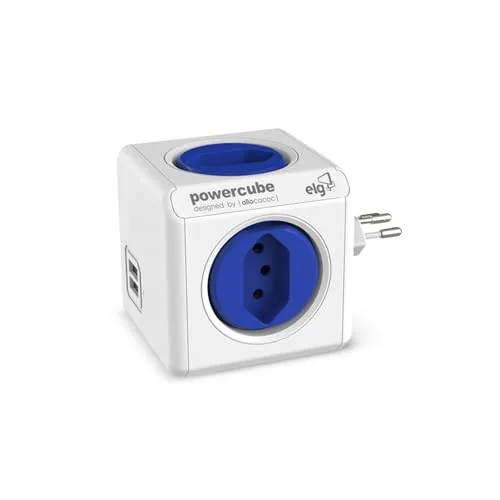 Filtro de linha compacto com entradas USB