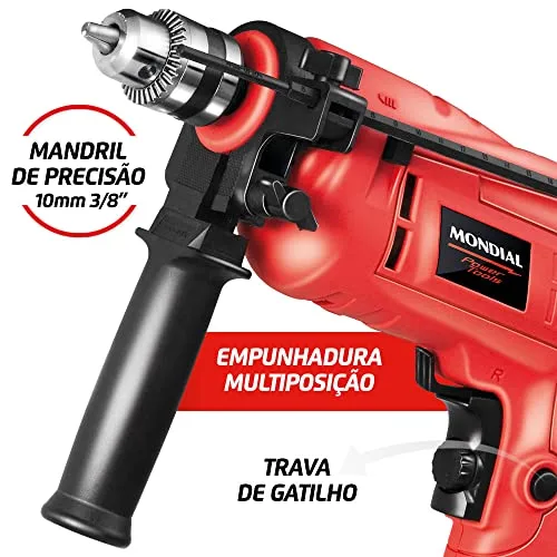 Furadeira de impacto com maleta - foto 4
