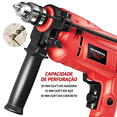 Furadeira de impacto com maleta - foto 6