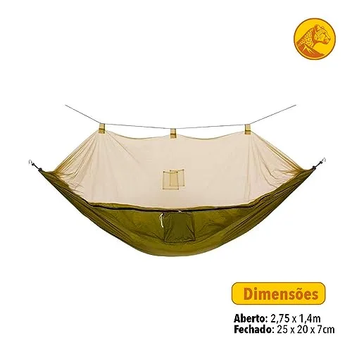 Rede de descanso com tela mosquiteiro - foto 4