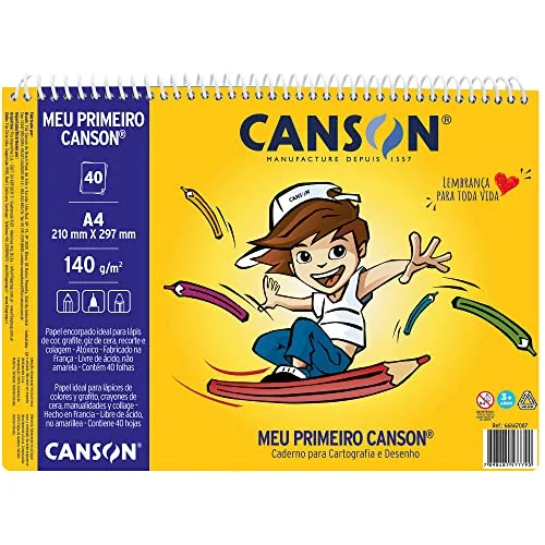 Bloco de papel para desenho