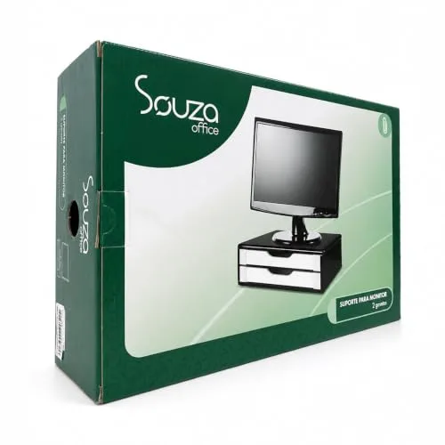 Suporte de monitor com gavetas - foto 5