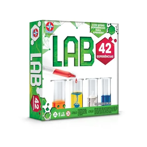 Kit de experiências de laboratório