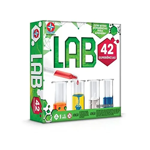 Kit de experiências de laboratório