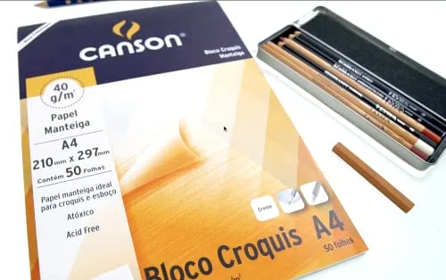 Bloco de papel manteiga para croqui - foto 4