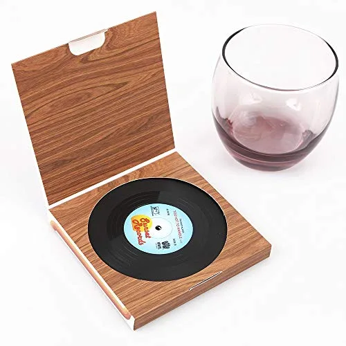 Porta-copos em formato de discos - foto 5