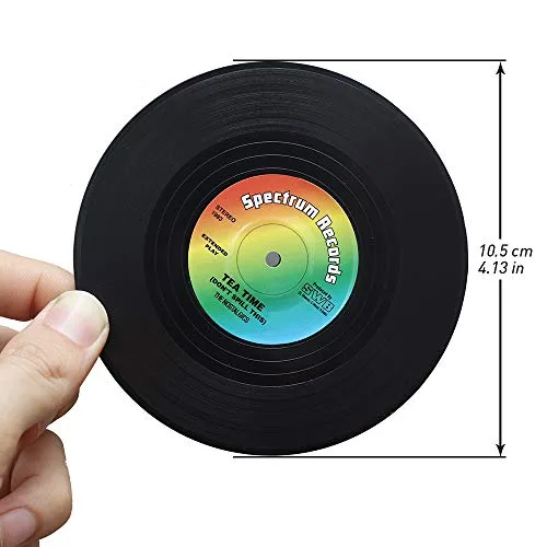 Porta-copos em formato de discos - foto 6