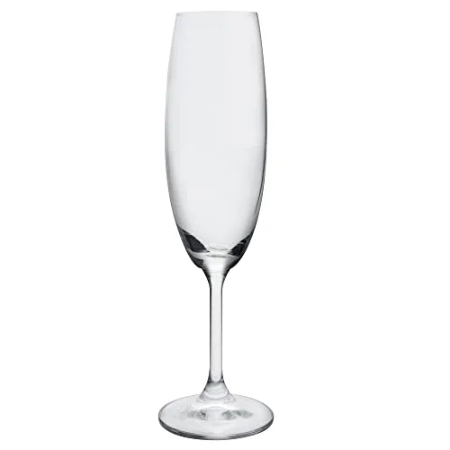 Taças de champanhe em cristal