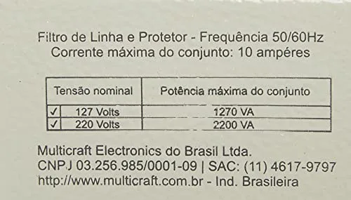 Filtro de linha com várias tomadas - foto 4