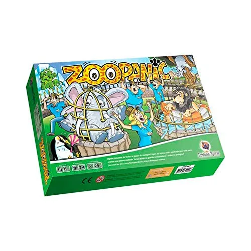 Tabuleiro de animais em fuga