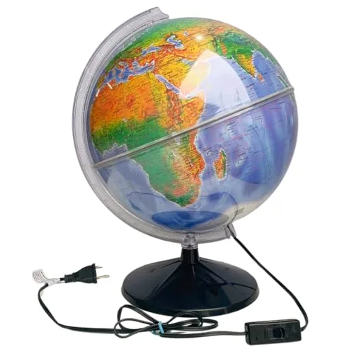 Globo terrestre iluminado - foto 2