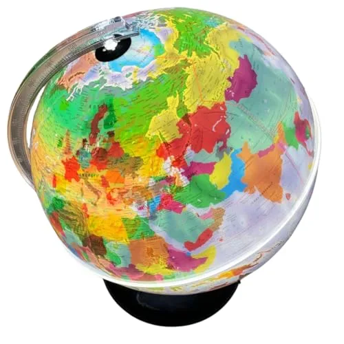 Globo terrestre iluminado - foto 5