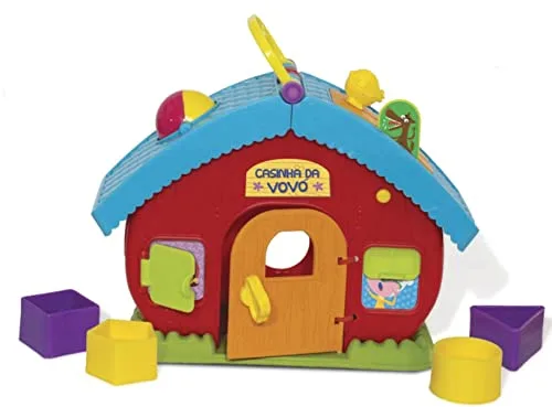 Casinha de encaixar formas