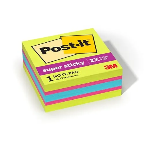 Bloco de notas adesivas