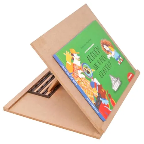 Prancheta inclinável para leitura e desenho