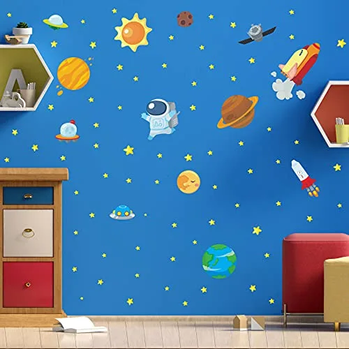 Adesivo de parede de astronauta - foto 2