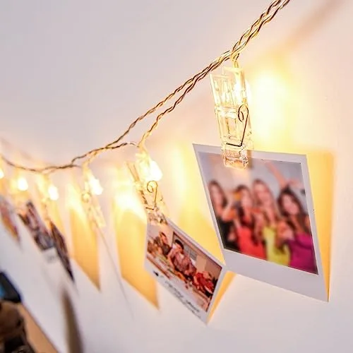 Varal de fotos com luzinhas - foto 2