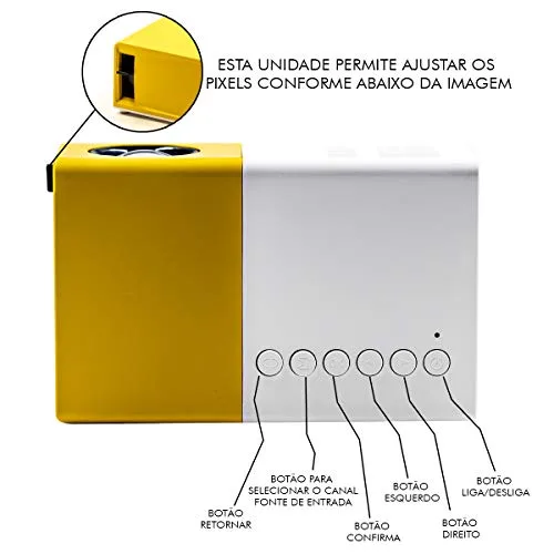 Mini projetor para cinema em casa - foto 4