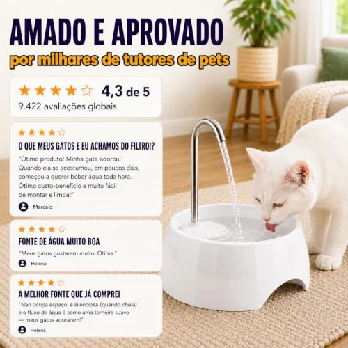 Fonte de água para gatos - foto 6