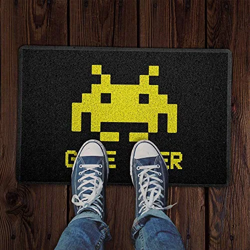 Capacho com frase de videogame - foto 2