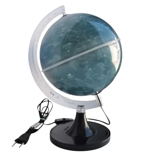 Globo celeste iluminado