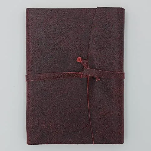 Caderno de couro