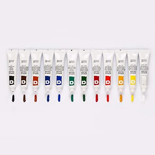 Tinta acrílica em kit de cores - foto 3