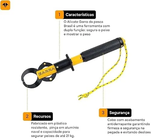 Alicate de pesca com balança - foto 4