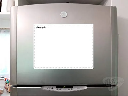 Ímã de geladeira porta-recados