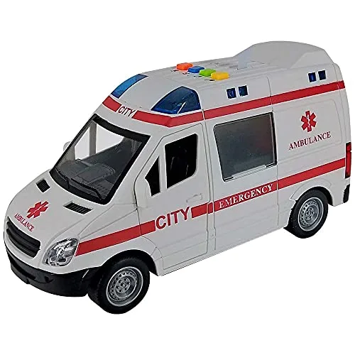 Ambulância com luz e som