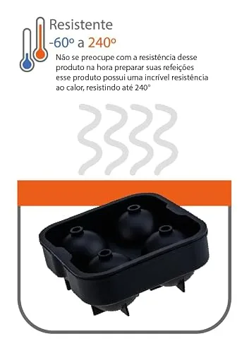 Forma de gelo em esferas - foto 2