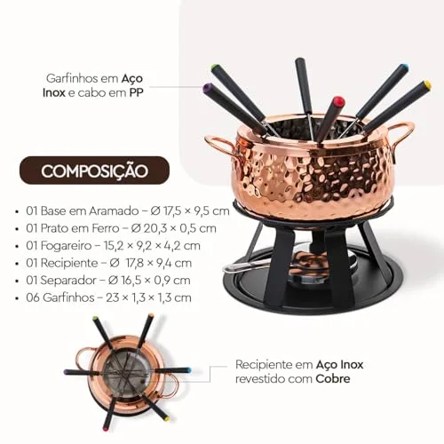 Conjunto de fondue - foto 5
