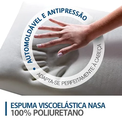Travesseiro de espuma viscoelástica - foto 3