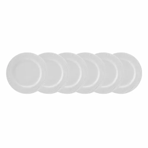 Pratos de sobremesa de porcelana