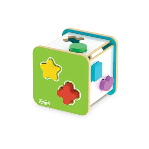 Cubo didático de formas geométricas - foto 3