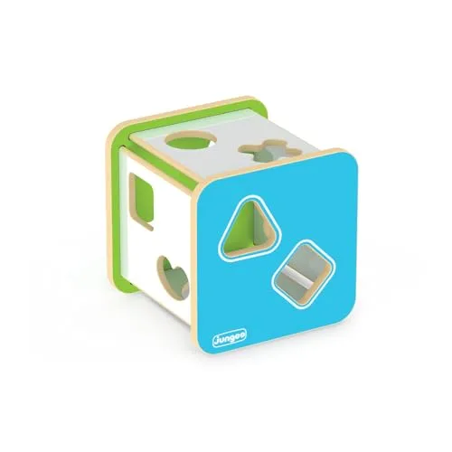 Cubo didático de formas geométricas - foto 5