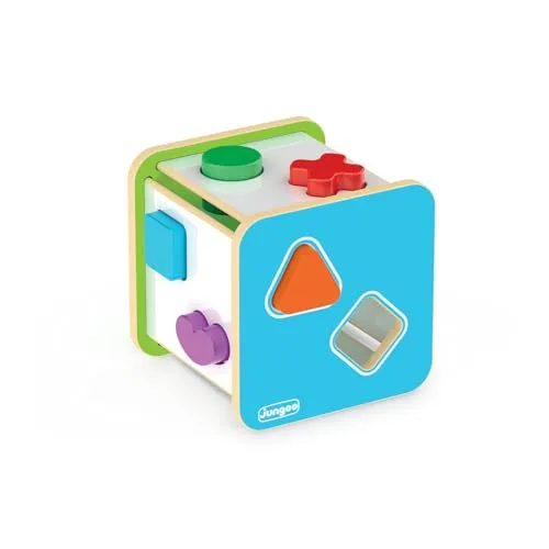 Cubo didático de formas geométricas - foto 6