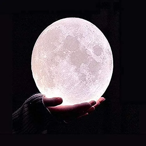 Luminária de lua em 3D - foto 3