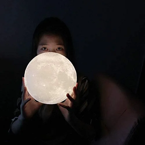Luminária de lua em 3D - foto 4