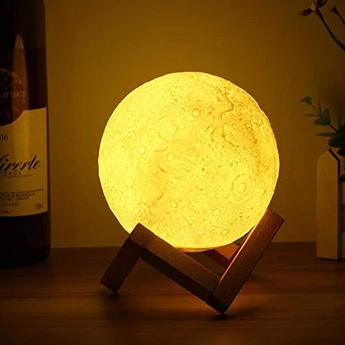 Luminária de lua em 3D - foto 6