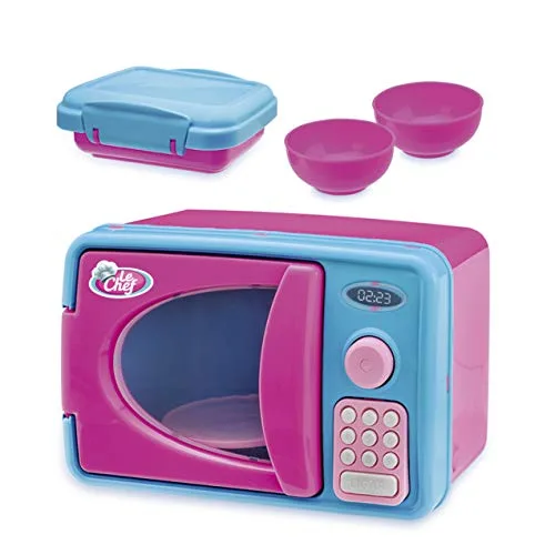 Micro-ondas de brinquedo com acessórios