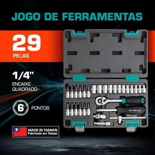 Jogo de soquetes com catraca - foto 2