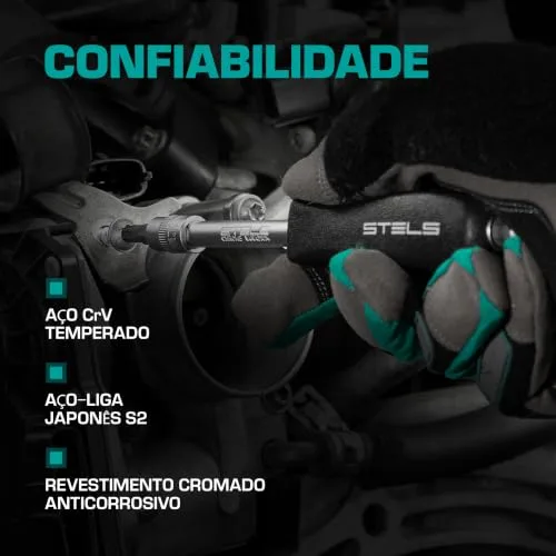 Jogo de soquetes com catraca - foto 3