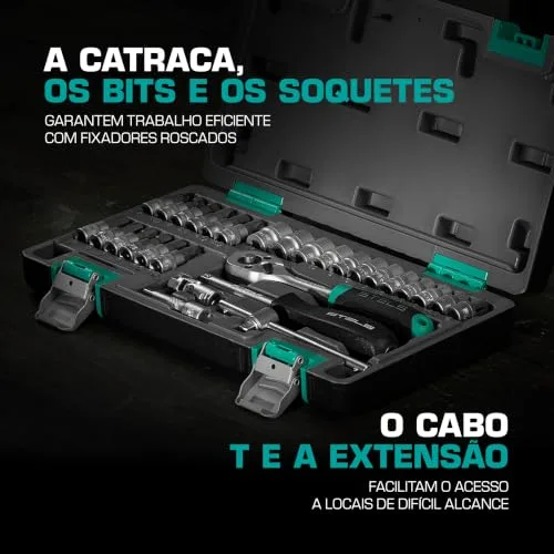 Jogo de soquetes com catraca - foto 4